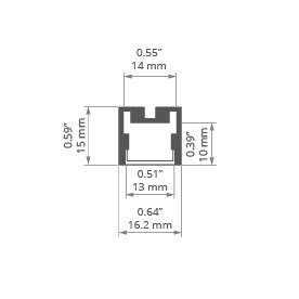 KLUŚ Profil led PDS-ZM-PLUS anoda e6-k1 3m | C2056ANODA_3 (A02056A_3) KLUŚ Profil led PDS-ZM-PLUS anoda e6-k1 3m | C2056ANODA_3 (A02056A_3)