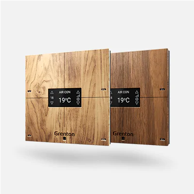 Grenton Smart Panel - drewniany