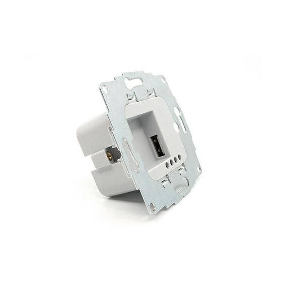 Ładowarka podtynkowa USB, 110-230V/5V 12W